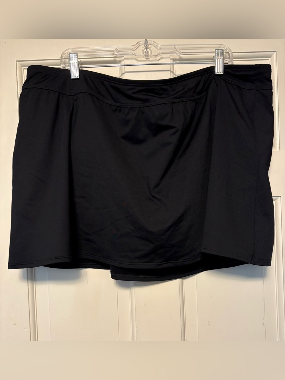 Lands' End Black Swim Skirt
